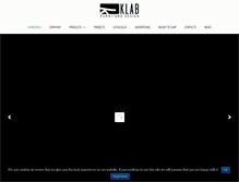Tablet Screenshot of klabdesign.it